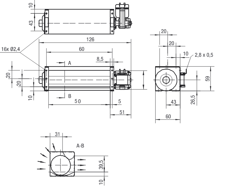 Чертеж QL4/0500-2112